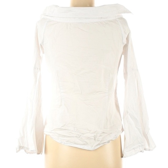 Romeo and Juliet Couture Long Sleeve button down medium white - Picture 5 of 6